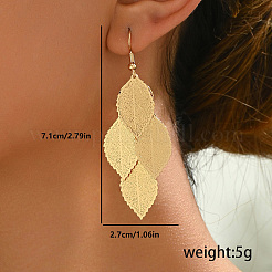 Iron Dangle Earrings&nbsp;XW0949-4