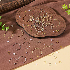 Brass Earring Hooks&nbsp;KK-TA0008-95