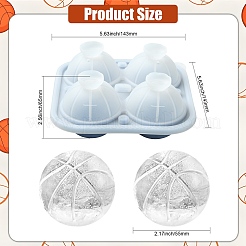 Basketball Ice Silicone Molds&nbsp;ST-CJ0043-098