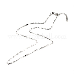Non-Tarnish 304 Stainless Steel Venetian Chains Necklaces&nbsp;NJEW-JN03636-02