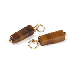 Natural Tiger Eye Pendants&nbsp;STAS-R165-01G