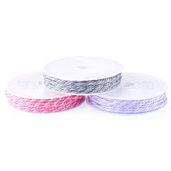 10.5M 3 Colors Braided Polyester Cord&nbsp;OCOR-TA0003-83A