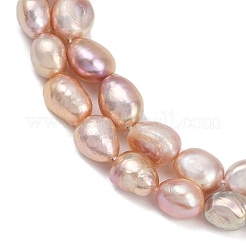 Natural Cultured Freshwater Pearl Beads Strands&nbsp;PEAR-P064-20J-03D