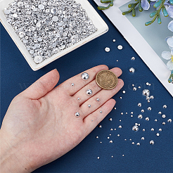 3000Pcs ABS Imitation Pearl Cabochons&nbsp;KY-CY0001-09