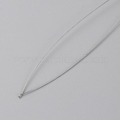 ステンレス鋼のヘアエクステンションループ針糸通し器  フックツールを引っ張るプラスチック製のハンドル  ビーズ装置ツール  髪や羽のエクステンション用  レッド  224x21x7mm&nbsp;TOOL-WH0053-29C