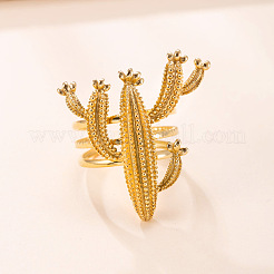 304 Stainless Steel Cuff Open Rings&nbsp;WG385F3-01