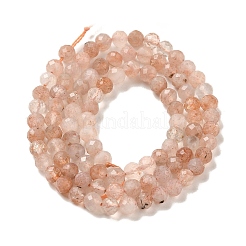 Natural Sunstone Beads Strands&nbsp;G-B074-B03-03