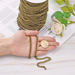 Iron Cuban Link Chains&nbsp;CH-R013-7x5.5mm-AB-NF