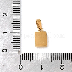 Ion Plating(IP) 304 Stainless Steel Pendants&nbsp;STAS-C103-09G