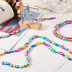 Handmade Polymer Clay Beads Strand&nbsp;CLAY-CD0001-03B