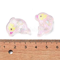 Transparent Epoxy Resin Decoden Cabochons&nbsp;CRES-I030-04G