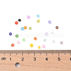 288g 24 スタイル 12/0 ガラスシードビーズ  セイロン & オペーク & フロスト カラー & カラー レインボー & カラー ラスター & シルバー ライン & トランスペアレント  ラウンド  ミックスカラー  2mm  穴：1mm  12g /スタイル&nbsp;SEED-YW0001-91