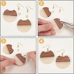 DIY Dangle Earring Making Kits&nbsp;DIY-OC0005-26