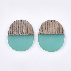 Resin & Wenge Wood Pendants&nbsp;LS-RESI-T023-01H