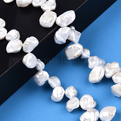 Natural Baroque Style Keshi Pearl Beads Strands&nbsp;PEAR-S020-R06