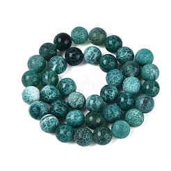 Dyed Natural Agate Beads Strands&nbsp;G-Q606-45A-02