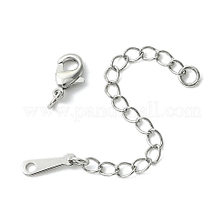 SHEGRACE Brass Curb Chain Extender&nbsp;XGR0150P-165P