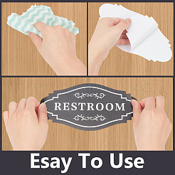 PVC Self-adhesive Sign Label Paper&nbsp;DIY-CP0013-68