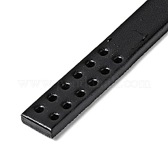 バッグハンドルに牛革を縫い付ける  バッグストラップ交換用アクセサリー  ブラック  39x1x0.3cm  穴：1.5mm&nbsp;FIND-D027-09E