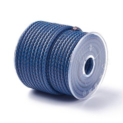 Braided Cowhide Cord&nbsp;WL-I004-5mm-02