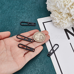 Titanium Alloy Zipper Pull Tabs&nbsp;PALLOY-WH0048-33B
