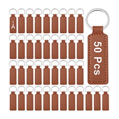 PU Leather Keychains&nbsp;KEYC-WH0038-39-1