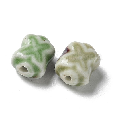 Handmade Porcelain Beads&nbsp;PORC-L080-E-1