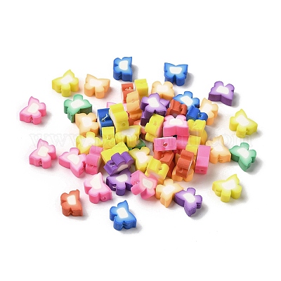 Handmade Polymer Clay Beads&nbsp;CLAY-H005-02-1