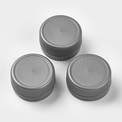 ペットボトルキャップ コラム グレー 32.5x16.5mm 内径：28.5mm 約95