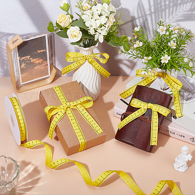 Polyester Grosgrain Ribbon&nbsp;OCOR-WH0082-492-1