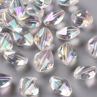 Transparent Acrylic Beads&nbsp;TACR-S156-010-1