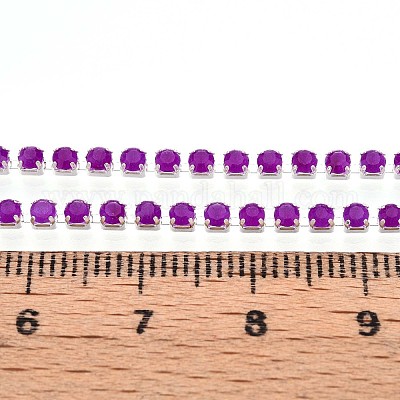 Iron Rhinestone Cup Chains&nbsp;CH-T006-01A-04-1