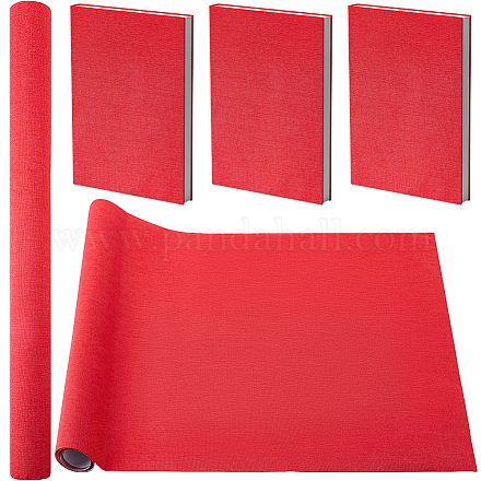 ナイロン生地  綴じ布  長方形  レッド  890x430mm&nbsp;DIY-WH20062-133H-1