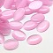 Cat Eye Cabochons, Oval, Pearl Pink, 14x10x2.5mm