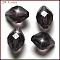 Imitation Austrian Crystal Beads, Grade AAA, Faceted, Bicone, DarkSlate Blue, 6x9.5mm, Hole: 0.7~0.9mm