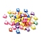 Handmade Polymer Clay Beads, Butterfly, Mixed Color, 7x9x4mm, Hole: 1.6mm