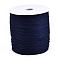 Nylon Braided Cord, Chinese Knotting Cord for Jewelry Making Macrame Craft, Midnight Blue, 1mm, about 284.33 yards(260m)/roll