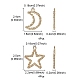 8Pcs 2 Styles Alloy Pendants&nbsp;FIND-YW0003-61-4