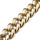 Handmade Spray Painted CCB Plastic Curb Chains&nbsp;AJEW-JB00737-02-2