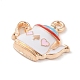 Alloy Enamel Pendants&nbsp;ENAM-Z010-27B-KCG-2