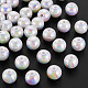 Opaque Acrylic Beads&nbsp;MACR-S370-D10mm-01-1