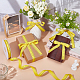 Polyester Grosgrain Ribbon&nbsp;OCOR-WH0082-492-2