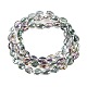 Electroplate Glass Beads Strands&nbsp;EGLA-B005-01A-FR04-2