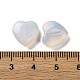 オパールビーズ  片穴  ハート  12x12x5mm  穴：1mm&nbsp;G-Z066-08A-3