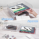 Transparent Plastic Desktop File Storage Box&nbsp;AJEW-WH0455-281-3