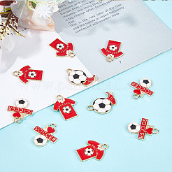 30Pcs 3 Style Alloy Enamel Pendants&nbsp;ENAM-SC0002-93