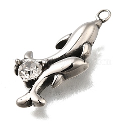 304 Stainless Steel Pendants&nbsp;STAS-L284-57AS