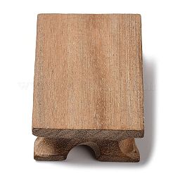 Wood Crystal Balls Display Pedestal&nbsp;DJEW-PW0009-032A