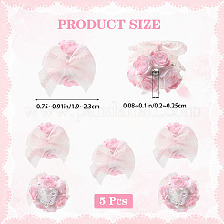 5Pcs Opaque Resin Beads&nbsp;RESI-SZ0002-16A