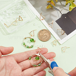 Brass Stud Earring Findings&nbsp;KK-BC0003-74G